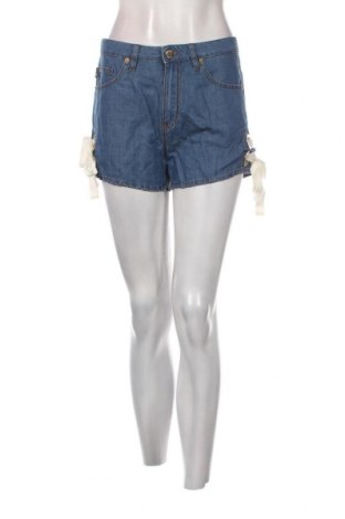 Pantaloni scurți de femei Love Moschino, Mărime M, Culoare Albastru, Preț 455,00 Lei