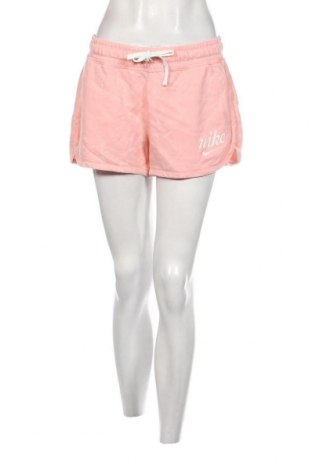 Дамски къс панталон Nike, Размер M, Цвят Розов, Цена 17,40 лв.