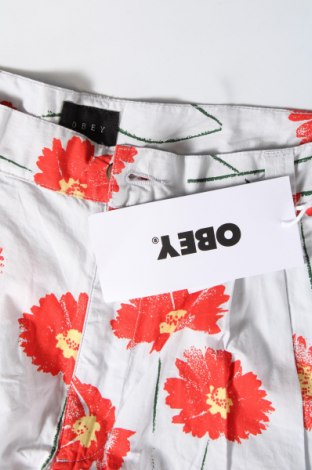 Γυναικείο κοντό παντελόνι Obey, Μέγεθος L, Χρώμα Μπλέ, Τιμή 28,39 €