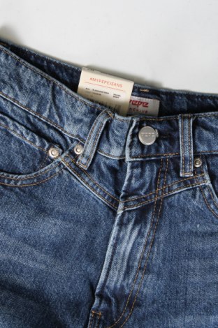 Γυναικείο κοντό παντελόνι Pepe Jeans, Μέγεθος XXS, Χρώμα Μπλέ, Τιμή 17,14 €