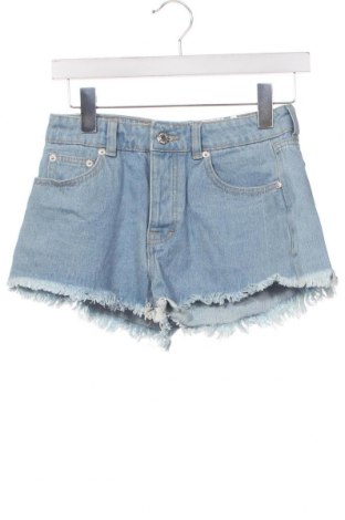 Дамски къс панталон Pull&Bear, Размер XS, Цвят Син, Цена 7,41 лв.