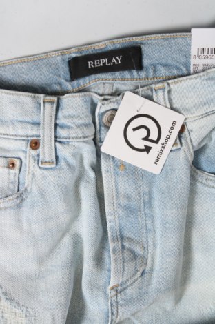 Pantaloni scurți de femei Replay, Mărime XS, Culoare Albastru, Preț 404,61 Lei