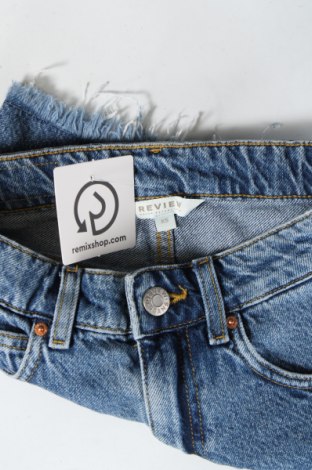 Дамски къс панталон Review, Размер XS, Цвят Син, Цена 72,00 лв.