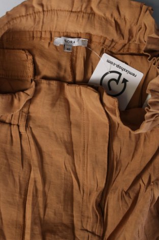 Дамски къс панталон Sora, Размер L, Цвят Кафяв, Цена 10,26 лв.