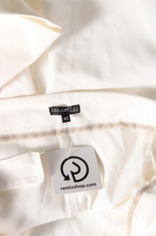 Γυναικείο κοντό παντελόνι Top Secret, Μέγεθος XL, Χρώμα Λευκό, Τιμή 9,79 €