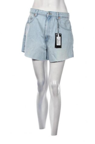 Pantaloni scurți de femei Weekday, Mărime XXL, Culoare Albastru, Preț 110,53 Lei