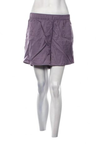 Γυναικείο κοντό παντελόνι Weekday, Μέγεθος XL, Χρώμα Βιολετί, Τιμή 14,43 €