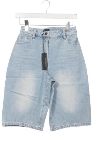 Γυναικείο κοντό παντελόνι Who What Wear, Μέγεθος XS, Χρώμα Μπλέ, Τιμή 31,24 €