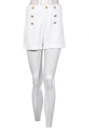 Дамски къс панталон Zara, Размер S, Цвят Бял, Цена 18,00 лв.