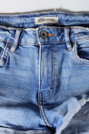 Pantaloni scurți de femei Zara, Mărime S, Culoare Albastru, Preț 24,49 Lei