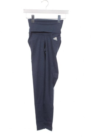 Damen Leggings Adidas, Größe XXS, Farbe Blau, Preis 16,70 €