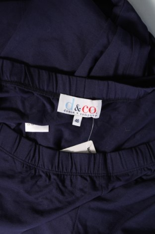 Γυναικείο κολάν D&Co, Μέγεθος XL, Χρώμα Μπλέ, Τιμή 10,82 €