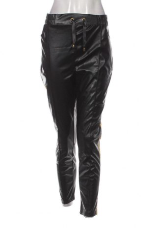 Γυναικείο παντελόνι δερμάτινο, Μέγεθος XL, Χρώμα Μαύρο, Τιμή 22,26 €