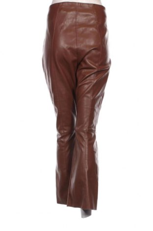 Γυναικείο παντελόνι δερμάτινο Bik Bok, Μέγεθος L, Χρώμα Καφέ, Τιμή 7,60 €