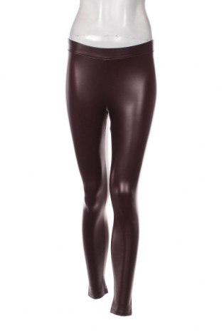 Дамски кожен панталон Calzedonia, Размер S, Цвят Червен, Цена 14,35 лв.