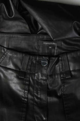 Дамски кожен панталон Comma,, Размер XS, Цвят Черен, Цена 59,00 лв.