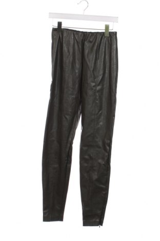 Pantaloni de piele pentru damă Edited, Mărime M, Culoare Verde, Preț 28,62 Lei