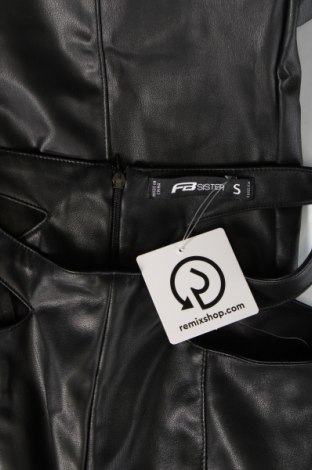 Γυναικείο παντελόνι δερμάτινο Fb Sister, Μέγεθος S, Χρώμα Μαύρο, Τιμή 6,53 €