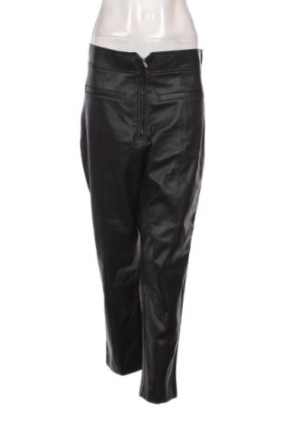 Pantaloni de piele pentru damă H&M, Mărime XL, Culoare Negru, Preț 44,39 Lei