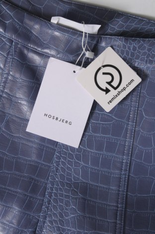 Γυναικείο παντελόνι δερμάτινο HOSBJERG, Μέγεθος M, Χρώμα Μπλέ, Τιμή 75,26 €