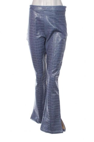 Γυναικείο παντελόνι δερμάτινο HOSBJERG, Μέγεθος M, Χρώμα Μπλέ, Τιμή 75,26 €