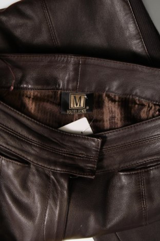Dámske kožené nohavice  Madeleine, Veľkosť S, Farba Hnedá, Cena  60,76 €