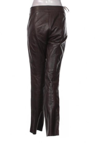 Γυναικείο παντελόνι δερμάτινο Madeleine, Μέγεθος S, Χρώμα Καφέ, Τιμή 66,29 €