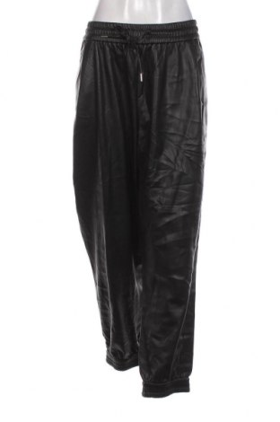 Pantaloni de piele pentru damă Mango, Mărime XL, Culoare Negru, Preț 37,11 Lei