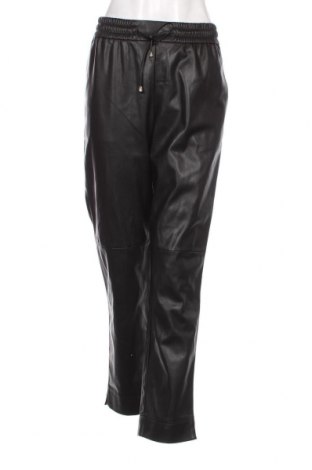 Дамски кожен панталон Marks & Spencer, Размер L, Цвят Черен, Цена 14,58 лв.