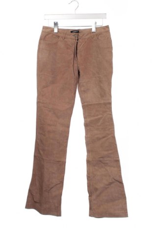Γυναικείο παντελόνι δερμάτινο ONLY, Μέγεθος M, Χρώμα  Μπέζ, Τιμή 65,57 €