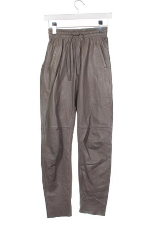 Pantaloni de piele pentru damă Oakwood, Mărime XS, Culoare Gri, Preț 462,83 Lei
