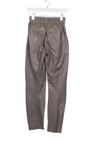 Γυναικείο παντελόνι δερμάτινο Oakwood, Μέγεθος XS, Χρώμα Γκρί, Τιμή 72,53 €