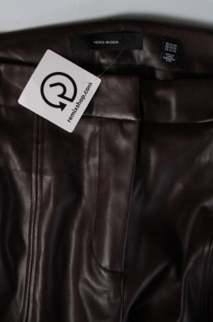 Dámske kožené nohavice  Vero Moda, Veľkosť XL, Farba Hnedá, Cena  5,17 €