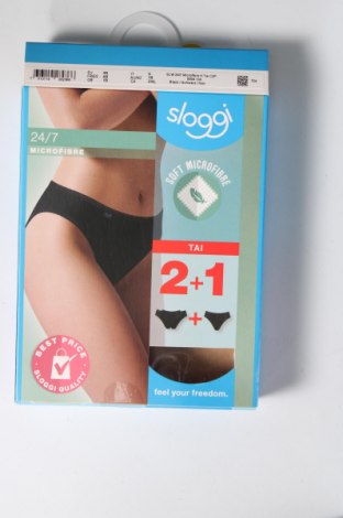 Дамски комплект Sloggi, Размер XL, Цвят Черен, Цена 43,12 лв.