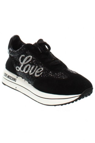 Γυναικεία παπούτσια Love Moschino, Μέγεθος 40, Χρώμα Μαύρο, Τιμή 220,34 €