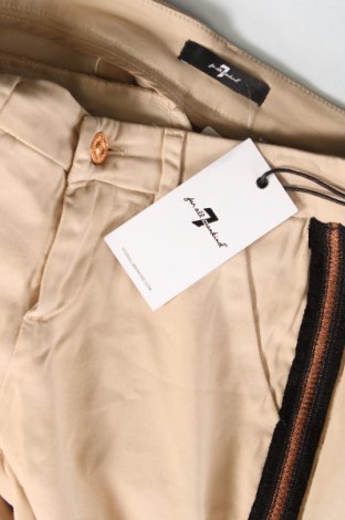 Γυναικείο παντελόνι 7 For All Mankind, Μέγεθος XS, Χρώμα  Μπέζ, Τιμή 76,77 €