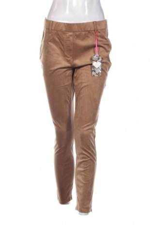 Дамски панталон ANNI FOR FRIENDS, Размер L, Цвят Кафяв, Цена 21,90 лв.