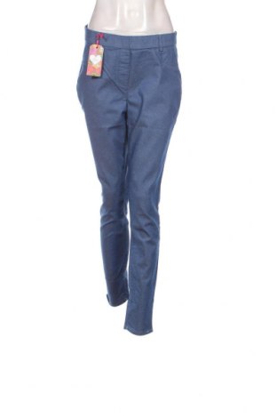 Pantaloni de femei ANNI FOR FRIENDS, Mărime M, Culoare Albastru, Preț 72,04 Lei