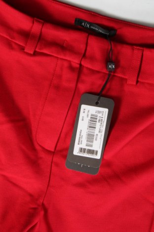 Дамски панталон Armani Exchange, Размер XS, Цвят Червен, Цена 191,00 лв.