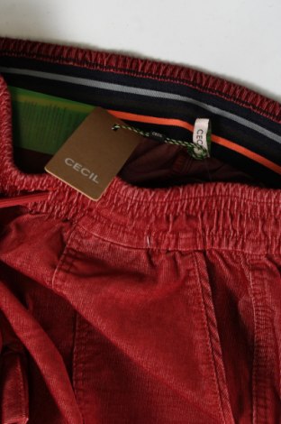 Dámske nohavice Cecil, Veľkosť XS, Farba Červená, Cena  4,79 €
