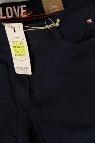 Dámské kalhoty  Cecil, Velikost S, Barva Modrá, Cena  240,00 Kč