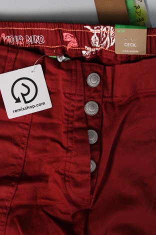 Dámské kalhoty  Cecil, Velikost XXL, Barva Červená, Cena  558,00 Kč