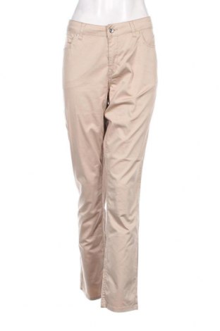 Γυναικείο παντελόνι Comma,, Μέγεθος L, Χρώμα  Μπέζ, Τιμή 18,11 €