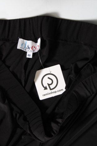 Дамски панталон D&Co, Размер XXL, Цвят Черен, Цена 16,10 лв.