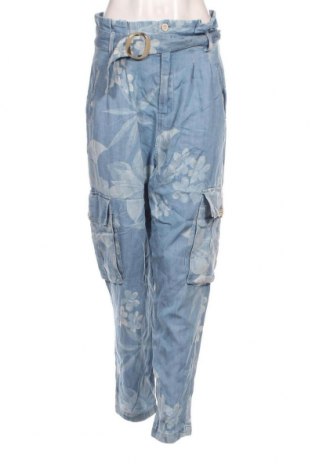 Pantaloni de femei Desigual, Mărime M, Culoare Albastru, Preț 65,56 Lei