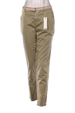 Дамски панталон Esprit, Размер M, Цвят Зелен, Цена 24,36 лв.
