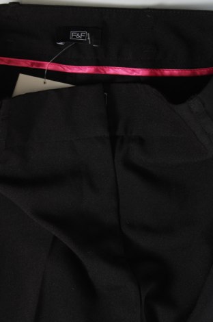 Γυναικείο παντελόνι F&F, Μέγεθος XS, Χρώμα Μαύρο, Τιμή 9,69 €
