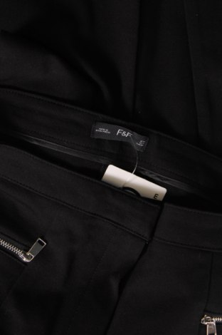 Γυναικείο παντελόνι F&F, Μέγεθος M, Χρώμα Μαύρο, Τιμή 6,64 €
