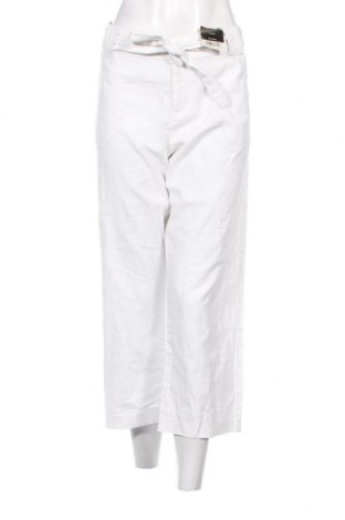 Γυναικείο παντελόνι F&F, Μέγεθος XL, Χρώμα Λευκό, Τιμή 14,12 €