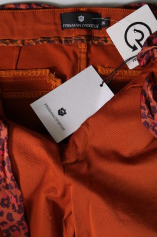 Дамски панталон Freeman T. Porter, Размер S, Цвят Оранжев, Цена 21,90 лв.